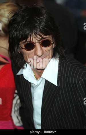 RONNIE WOOD ANDATO IN 60 SECONDI FILM PREM Londra Inghilterra 26 Luglio 2000 Foto Stock