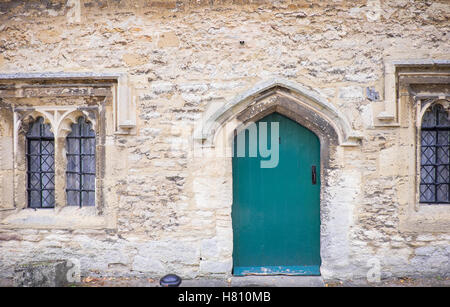 Bella scenico villaggio di Burford in Cotswold,Inghilterra Foto Stock