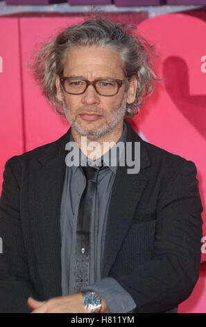 5 settembre 2016 - Dexter Fletcher frequentando 'Bridget Jones il bambino' Premiere mondiale di Odeon Leicester Square a Londra, Regno Unito. Foto Stock