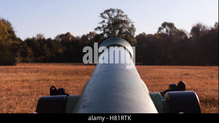 Canon a pietre River National Battlefield Foto Stock