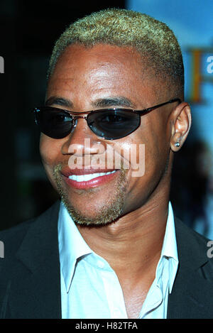 CUBA Gooding Jnr 'rat race' premiere del film HOLLYWOOD LOS ANGELES STATI UNITI D'AMERICA 30 Luglio 2001 Foto Stock