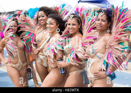 Barbados raccolto su Festival (Grand Kadooment 2016 in Barbados) Foto Stock