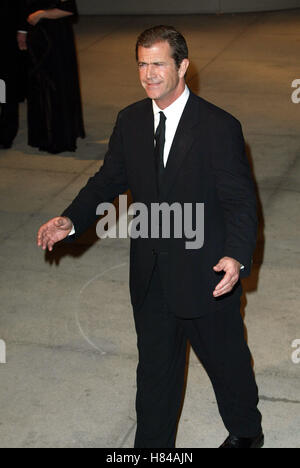 MEL GIBSON 2002 Vanity Fair OSCAR PARTY MORTON'S RISTORANTE BEVERLY HILLS LOS ANGELES STATI UNITI D'AMERICA 24 Marzo 2002 Foto Stock