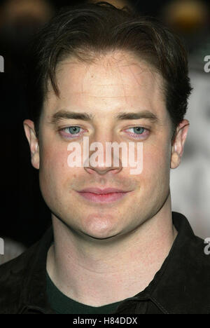 BRENDAN FRASER IL RE dello SCORPIONE FILM PREM UNIVERSALE CITTÀ DI LOS ANGELES USA 17 Aprile 2002 Foto Stock