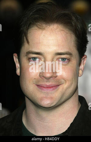 BRENDAN FRASER IL RE dello SCORPIONE FILM PREM UNIVERSALE CITTÀ DI LOS ANGELES USA 17 Aprile 2002 Foto Stock