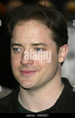 BRENDAN FRASER IL RE dello SCORPIONE FILM PREM UNIVERSALE CITTÀ DI LOS ANGELES USA 17 Aprile 2002 Foto Stock