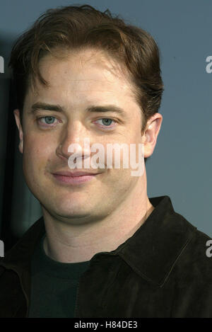 BRENDAN FRASER IL RE dello SCORPIONE FILM PREM UNIVERSALE CITTÀ DI LOS ANGELES USA 17 Aprile 2002 Foto Stock