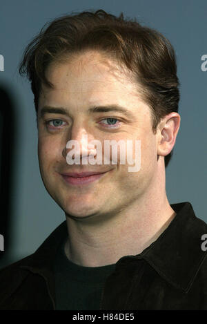 BRENDAN FRASER IL RE dello SCORPIONE FILM PREM UNIVERSALE CITTÀ DI LOS ANGELES USA 17 Aprile 2002 Foto Stock