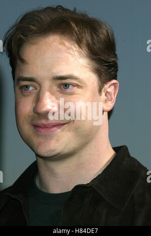 BRENDAN FRASER IL RE dello SCORPIONE FILM PREM UNIVERSALE CITTÀ DI LOS ANGELES USA 17 Aprile 2002 Foto Stock