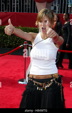 HEIDI KLUM 10TH ESPY AWARDS ARRIVI Kodak Theatre Hollywood LOS ANGELES STATI UNITI D'AMERICA 10 Luglio 2002 Foto Stock