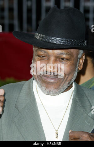 JOE FRAZIER 10TH ESPY AWARDS ARRIVI Kodak Theatre Hollywood LOS ANGELES STATI UNITI D'AMERICA 10 Luglio 2002 Foto Stock