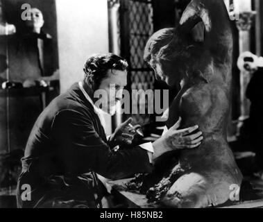 Das Geheimnis des Wachsmuseums, (MISTERO DEL MUSEO DELLE CERE) USA 1933 s/w, Regie: Michael Curtiz, Lionel Atwill, Chiave: Bildhauer, Skulptur Foto Stock