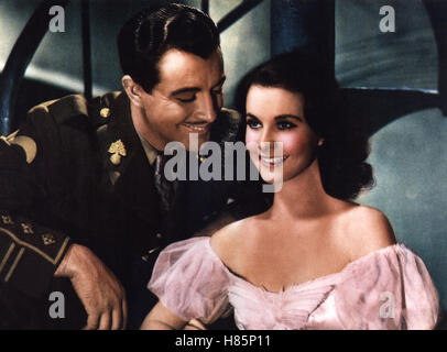 Abschied auf Waterloo Bridge / Ihr erster Mann, (WATERLOO BRIDGE) USA 1940, Regie: Mervyn LeRoy, ROBERT TAYLOR, Janet Leigh Foto Stock