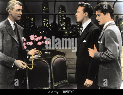 Cocktail für eine Leiche, (la corda) USA 1948, Regie: Alfred Hitchcock, JAMES STEWART, John dallâ, Farley Granger Foto Stock