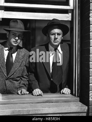 Sumpf des Verbrechens, (SCENA DEL CRIMINE) USA 1949, Regie: Roy Rowland, TOM DRAKE, VAN JOHNSON, Stichwort: Fenster Foto Stock