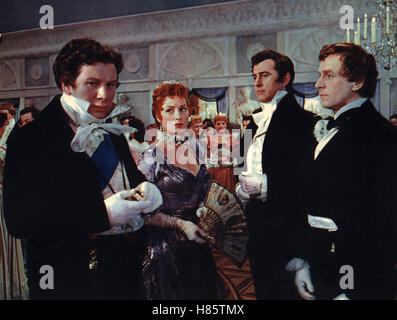 Beau Brummel - Rebell und Verführer, (BEAU BRUMMEL) USA 1955, Regie: Curtis Bernhardt, Peter Ustinov, Rosemary Harris, STEWART GRANGER Foto Stock