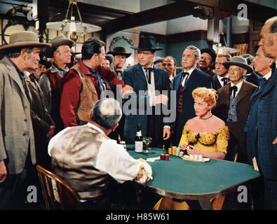 Zwei rechnen ab (GUNFIGHT all O.K. CORRAL) USA 1957, Regie: John Sturges, BURT LANCASTER (mi), RHONDA FLEMING Foto Stock