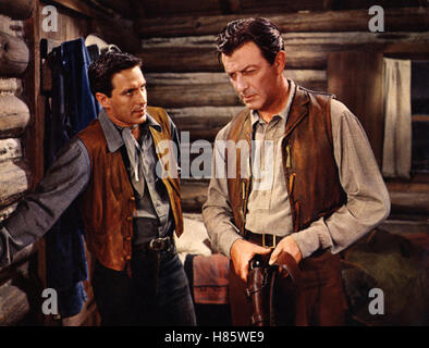 Vom Teufel geritten, (SADDLE VENTO) USA 1958, Regie: Robert Parrish, John Cassavetes, ROBERT TAYLOR Foto Stock