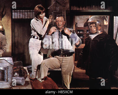 Hatari!, (HATARI!) USA 1961, Regie: Howard Hawks, ELSA MARTINELLI, John Wayne, Hardy Krüger, Stichwort: Käfig Foto Stock