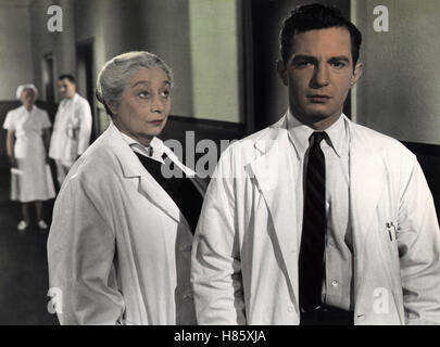 Chefarzt Dr. Pearson, (I GIOVANI MEDICI) USA 1961 s/w, Regie: Phil Karlson, ALINE MacMAHON, Ben Gazzara, Stichwort: Arzt, Doktor, Krankenschwester Foto Stock