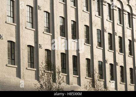 Il vecchio mulino di farina o Foster's Mill appartamento edificio a Cb1 Cambridge Regno Unito un nuovo sviluppo convertito da un magazzino di farina Foto Stock