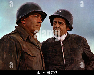 Die letzte Schlacht, (battaglia di Bulge) USA 1965, Regie: Ken Annakin, Henry Fonda, Robert Ryan, Stichwort: Stahlhelm Foto Stock