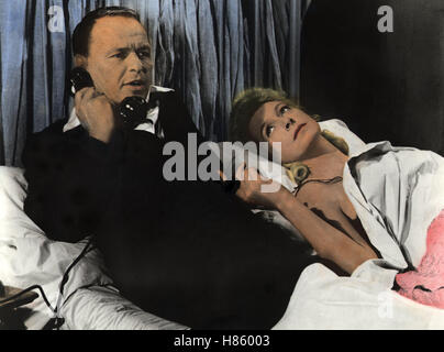 Dreimal nach Mexiko, (matrimonio sulle rocce) USA 1965, Regie: Jack Donahue, FRANK SINATRA, Deborah Kerr, Stichwort: Telefon, Bett Foto Stock