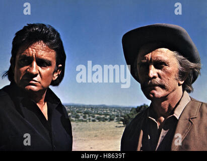 Duell in Mexiko, (un gunfight) USA 1970, Regie: Lamont Johnson, Johnny Cash, Kirk Douglas Foto Stock