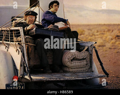 Asphalt-Blüten, (THE SCARECROW) USA 1973, Regie: Jerry Schatzberg, Gene Hackman, AL PACINO, Stichwort: Laderampe, Lastwagen, Landstreicher Foto Stock