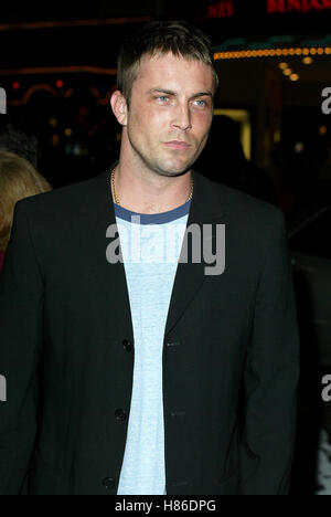 DESMOND HARRINGTON nave fantasma PREMIERE MONDIALE WESTWOOD LOS ANGELES STATI UNITI D'AMERICA 22 Ottobre 2002 Foto Stock