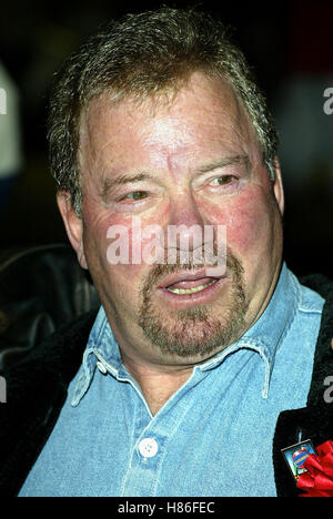 WILLIAM SHATNER 2002 HOLLYWOOD SPETTACOLARE HOLLYWOOD LOS ANGELES STATI UNITI D'AMERICA 01 Dicembre 2002 Foto Stock