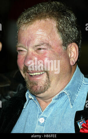 WILLIAM SHATNER 2002 HOLLYWOOD SPETTACOLARE HOLLYWOOD LOS ANGELES STATI UNITI D'AMERICA 01 Dicembre 2002 Foto Stock