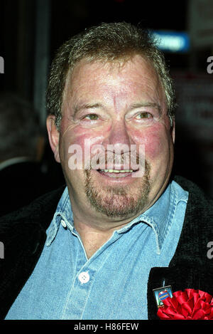 WILLIAM SHATNER 2002 HOLLYWOOD SPETTACOLARE HOLLYWOOD LOS ANGELES STATI UNITI D'AMERICA 01 Dicembre 2002 Foto Stock