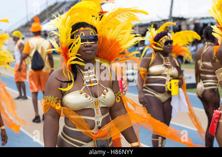 Barbados raccolto su festival 2016-Grand Kadooment day Foto Stock