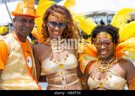 Barbados raccolto su festival 2016-Grand Kadooment day Foto Stock