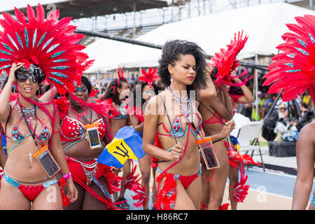 Barbados raccolto su festival 2016-Grand Kadooment day Foto Stock