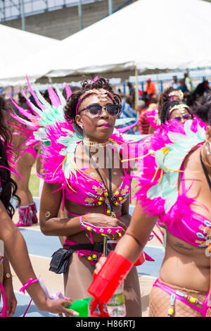 Barbados raccolto su festival 2016-Grand Kadooment day Foto Stock