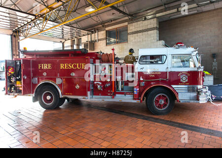 American fire offerta veicolo di soccorso usa usa, America Foto Stock