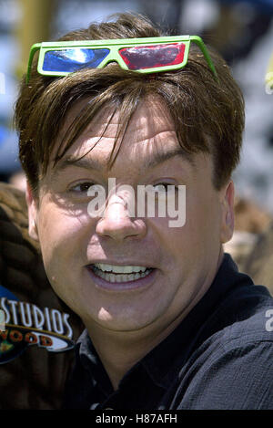 MIKE MYERS Shrek 4-D'attrazione PREMIERE gli Universal Studios di Los Angeles USA 10 Maggio 2003 Foto Stock