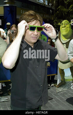 MIKE MYERS Shrek 4-D'attrazione PREMIERE gli Universal Studios di Los Angeles USA 10 Maggio 2003 Foto Stock