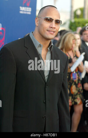 DWAYNE JOHNSON (aka The Rock) 3RD WORLD STUNT AWARDS Paramount Studios di Hollywood LOS ANGELES STATI UNITI D'AMERICA 01 giugno 2003 Foto Stock