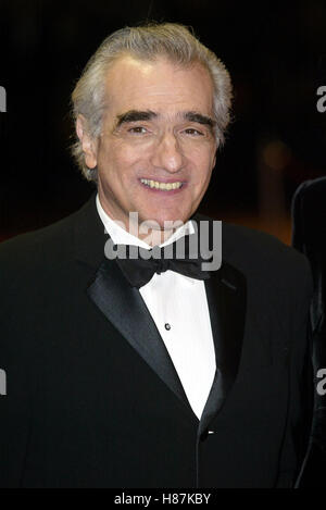 MARTIN SCORSESE 56TH BRITISH ACADEMY FILM AWARDS L' Odeon Leicester Square Londra Inghilterra 23 Febbraio 2003 Foto Stock