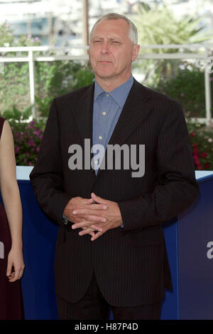 PETER GREENAWAY CANNES FILM FESTIVAL CANNES Francia 24 Maggio 2003 Foto Stock