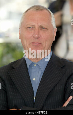 PETER GREENAWAY CANNES FILM FESTIVAL CANNES Francia 24 Maggio 2003 Foto Stock