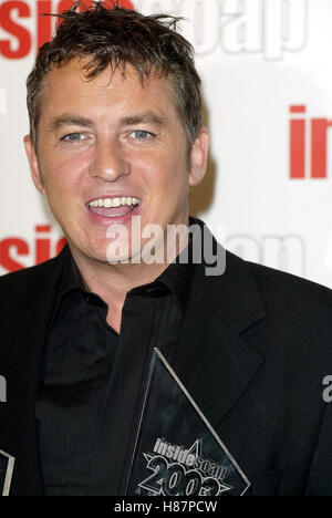 SHANE RICHIE ALL'INTERNO DI SAPONE AWARDS 2003 LA RASCASSE Londra Inghilterra 29 Settembre 2003 Foto Stock