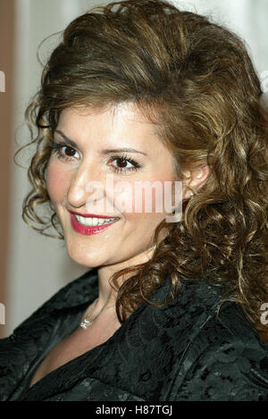 NIA VARDALOS 8TH critici Choice Awards di LOS ANGELES IL BEVERLY HILLS HOTEL BEVERLY HILLS LA USA 17 Gennaio 2003 Foto Stock