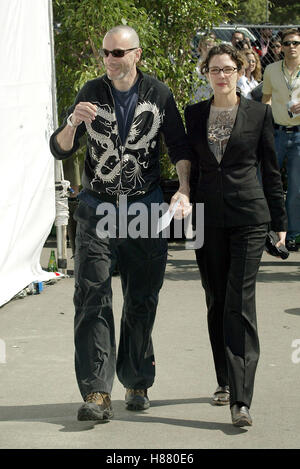 DANIEL DAY-LEWIS & Rebecca Miller 18TH INDEPENDENT SPIRIT AWARDS SANTA MONICA BEACH SANTA MONICA LOS ANGELES STATI UNITI D'AMERICA 22 marzo 200 Foto Stock