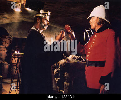 Der Mann, der König sein wollte, (l'UOMO CHE SAREBBE IL RE) GB 1975, Regie: John Huston, Sean Connery, Michael Caine Foto Stock