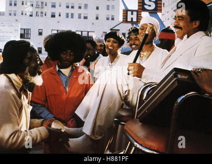 Lavaggio auto, (CAR WASH) USA 1976, Regie: Michael Shultz, CLARENCE MUSE, Pointer Sisters, Richard Pryor, Stichwort: Schuhputzer Foto Stock