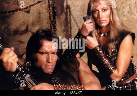 Conan - Der Barbar, (Conan il barbaro) USA 1981, Regie: John Milius, Arnold Schwarzenegger, SANDAHL BERGMAN Foto Stock